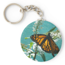 Blue Green Orange Key Chain