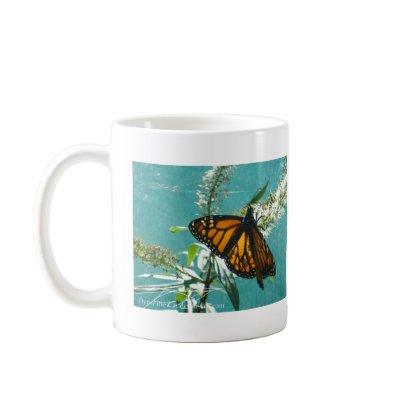 Blue Green Orange Mug by Flynn_the_Cat