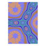 Blue Green Purple Fractal Business Cards