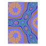 Blue Green Purple Fractal Cards