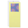 Blue Green Purple Fractal Customized Rack Card