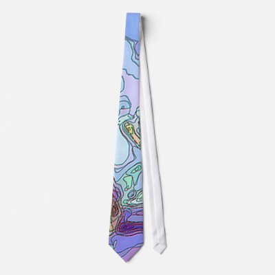 BLUE GREEN PURPLE TIE by SHARON SHARPE by sharonsharpe