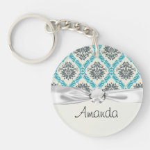 blue grey and cream elegant damask