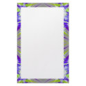 blue grey green stationery
