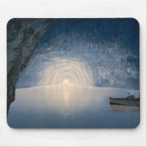 Blue Grotto, Island of Capri, Campania, Italy Mouse Pad