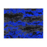 Blue Grunge Clouds Postcard