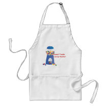 Blue Gumball Machine Apron