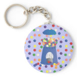 Blue Gumball Machine keychains
