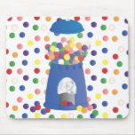 Blue Gumball Machine mousepads