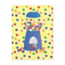 Blue Gumball Machine
