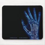 Blue Hand X-ray  mousepad