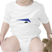 blue hang-glider icon bodysuits