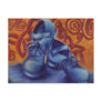 Blue Hard Shoes Postcard