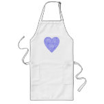 Blue Heart Apron