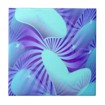 Blue Heart Design  Tile or Trivets tiles