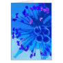 Blue Heart of a hibiscus  Greeting Cards