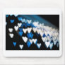 Blue Hearts Mousepads