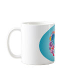 Blue hearts mugs