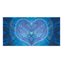 Blue Hearts Photocard Photo Cards