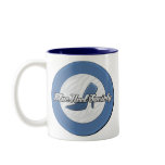 Blue Heel Society Two-Tone Mug