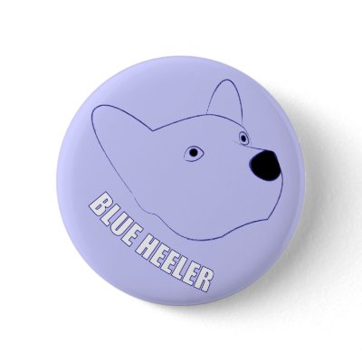 Blue Heeler Pin by boldhumor