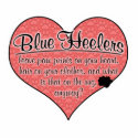 Blue Heeler Paw Prints Dog Humor photo sculptures