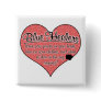 Blue Heeler Paw Prints Dog Humour Buttons