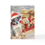 Blue Heeler Wishes You A Merry Christmas Cards
