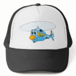 Blue Helicopter Cartoon