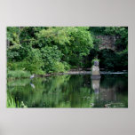 Blue Heron at Nowhere Bridge Gallery Print