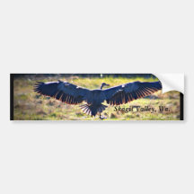 Blue Heron Bumper Sticker