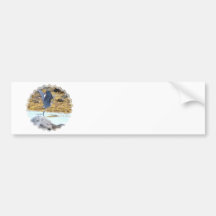 Blue Heron Bumper Stickers