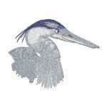Blue Heron embroidered shirts