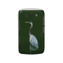 Blue Heron going fishing Case-Mate Blackberry Case