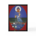 Blue Heron Zen Centre greeting card