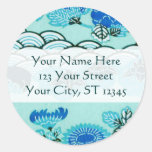 Blue Hills Address Seal Sticker