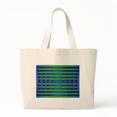 Blue Horizons Tote Bag by DonnaGraysonAbstract
