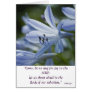 Blue Hosta Trumpets Greeting Cards