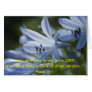 Blue Hosta Trumpets Cards