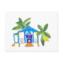 Blue House Postcard