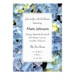 Blue Hydrangea Bridal Shower Invitation