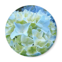 Blue Hydrangea Flowers magnet gifts Custom