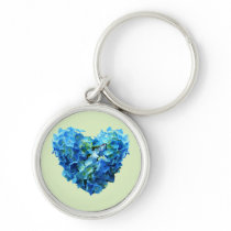 Blue Hydrangea Heart