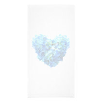 Blue Hydrangea Heart