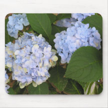 Blue Hydrangea Mousepad