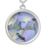Blue Hydrangea Necklace