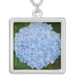 Blue Hydrangea Necklace