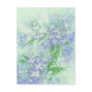Blue Hydrangea Postcard
