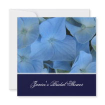 Blue hydrangea/romantic bridal shower/wedding