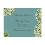 Blue Hydrangea Save The Date
